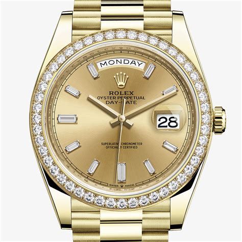 rolex day date oyster 36mm yellow gold|rolex day date 40 price.